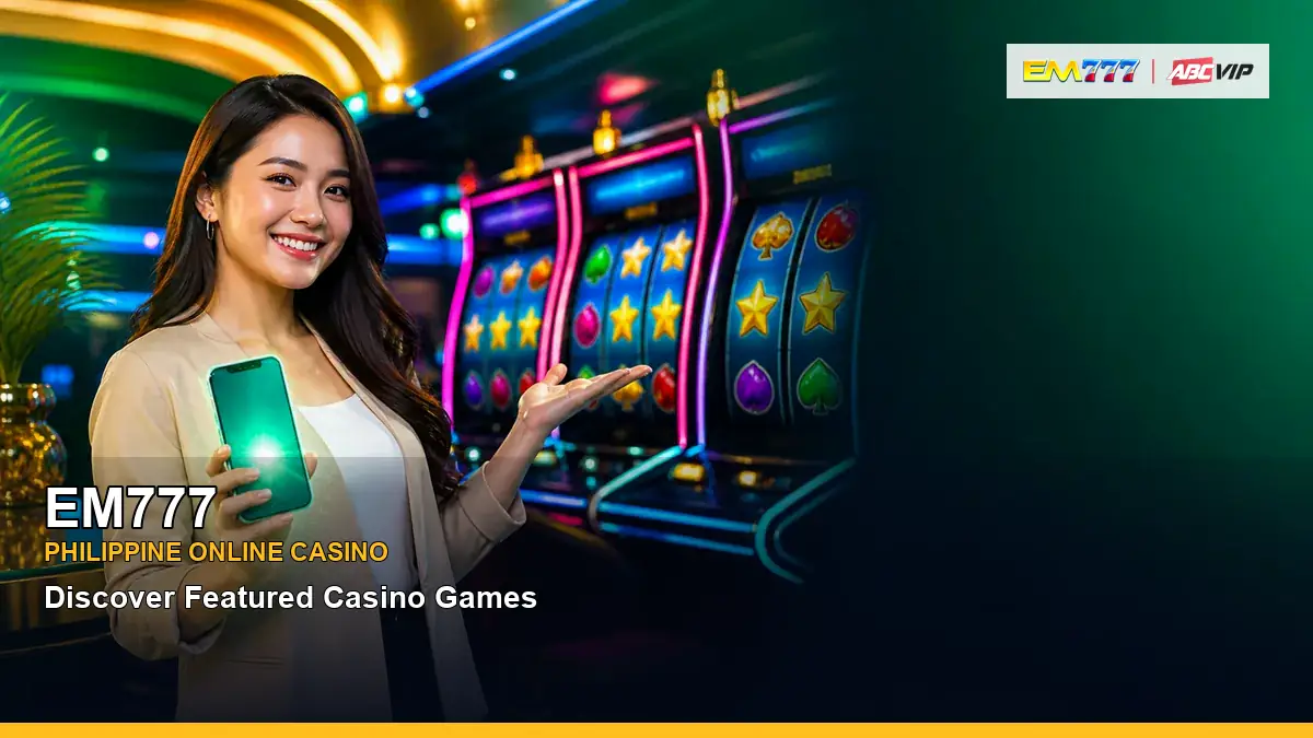 EM777 featured slots and live casino guide for Philippine players with featured game highlights