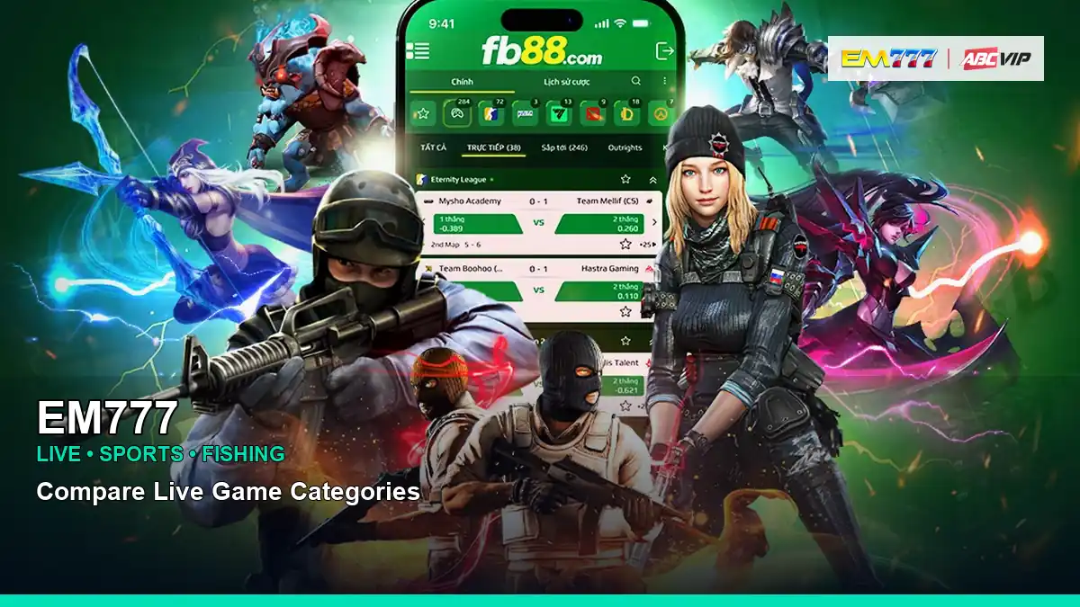 EM777 sports betting and arcade games for Philippine players